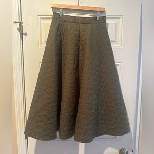 JW ANDERSON A-Line Quilted Skirt
